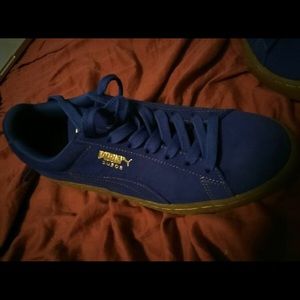 Puma Blue Suede Very Light Wear